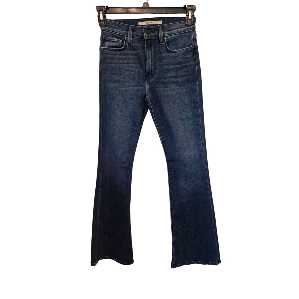 Hudson Barbara High Waist Bootcut Jeans Dark Wash Denim Women's 25 waist